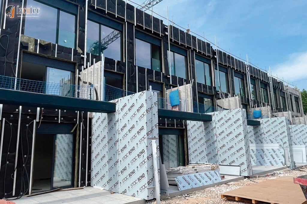 Instaladores de fachadas ventiladas de panel composite de aluminio STACBOND en Madrid